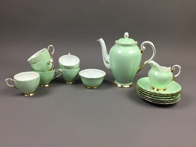Lot 135 - A TUSCAN PART TEA SERVICE AND ANOTHER