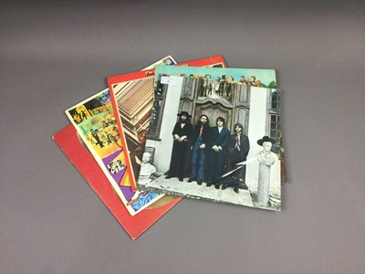 Lot 29 - A LOT OF FOUR BEATLES LP RECORDS, ALONG WITH A ROLLING STONES RECORD