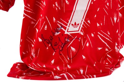 Lot 1757 - A LIVERPOOL F. C. HOME JERSEY SIGNED BY SIR KENNY DALGLISH