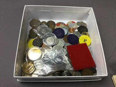 Lot 79 - A LOT OF COINS AND TOKENS