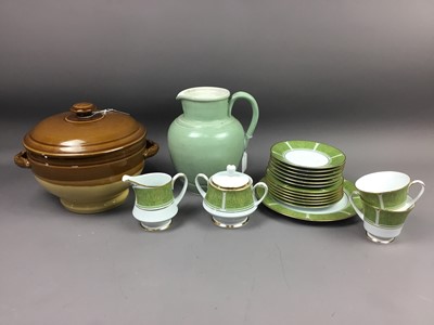 Lot 123 - A NORITAKE 'EROIKA' PATTERN PART TEA SERVICE ALONG WITH OTHER CERAMICS