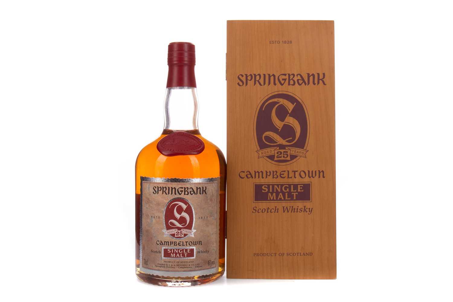 Lot 60 - SPRINGBANK AGED 25 YEARS