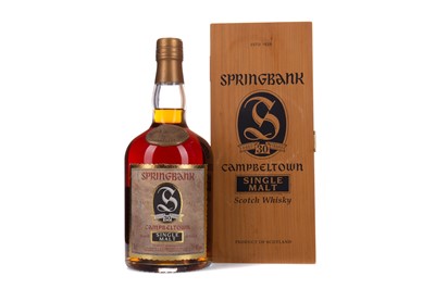 Lot 59 - SPRINGBANK AGED 30 YEARS