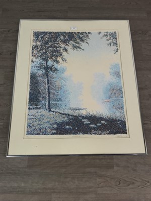 Lot 260 - A CHROMO-LITHOGRAPH - WOODLANDS II