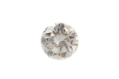 Lot 976 - A CERTIFICATED UNMOUNTED MOISSANITE