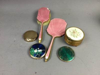 Lot 324 - A LOT OF COMPACTS AND DRESSING TABLE ITEMS