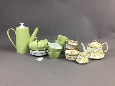 Lot 302 - ALOT OF TWO TEA SETS AND A COFFEE SET