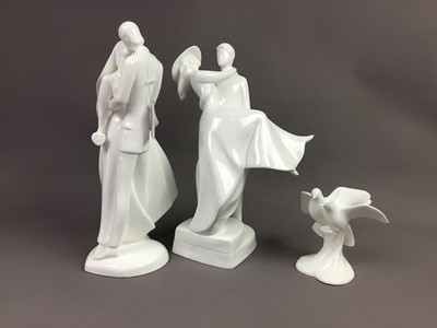 Lot 314 - A LOT OF THREE ROYAL DOULTON FIGURES