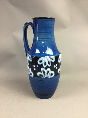 Lot 415 - A WEST GERMAN POTTERY JUG