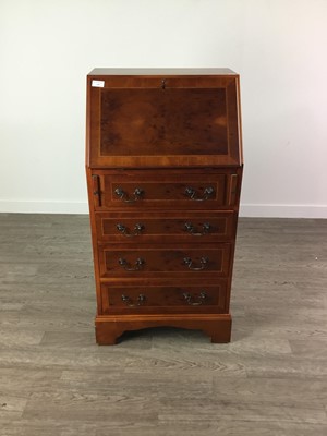 Lot 339 - A REPRODUCTION YEWWOOD BUREAU