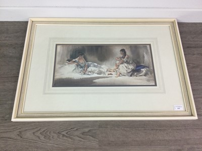 Lot 335 - A WILLIAM RUSSELL FLINT SIGNED PRINT