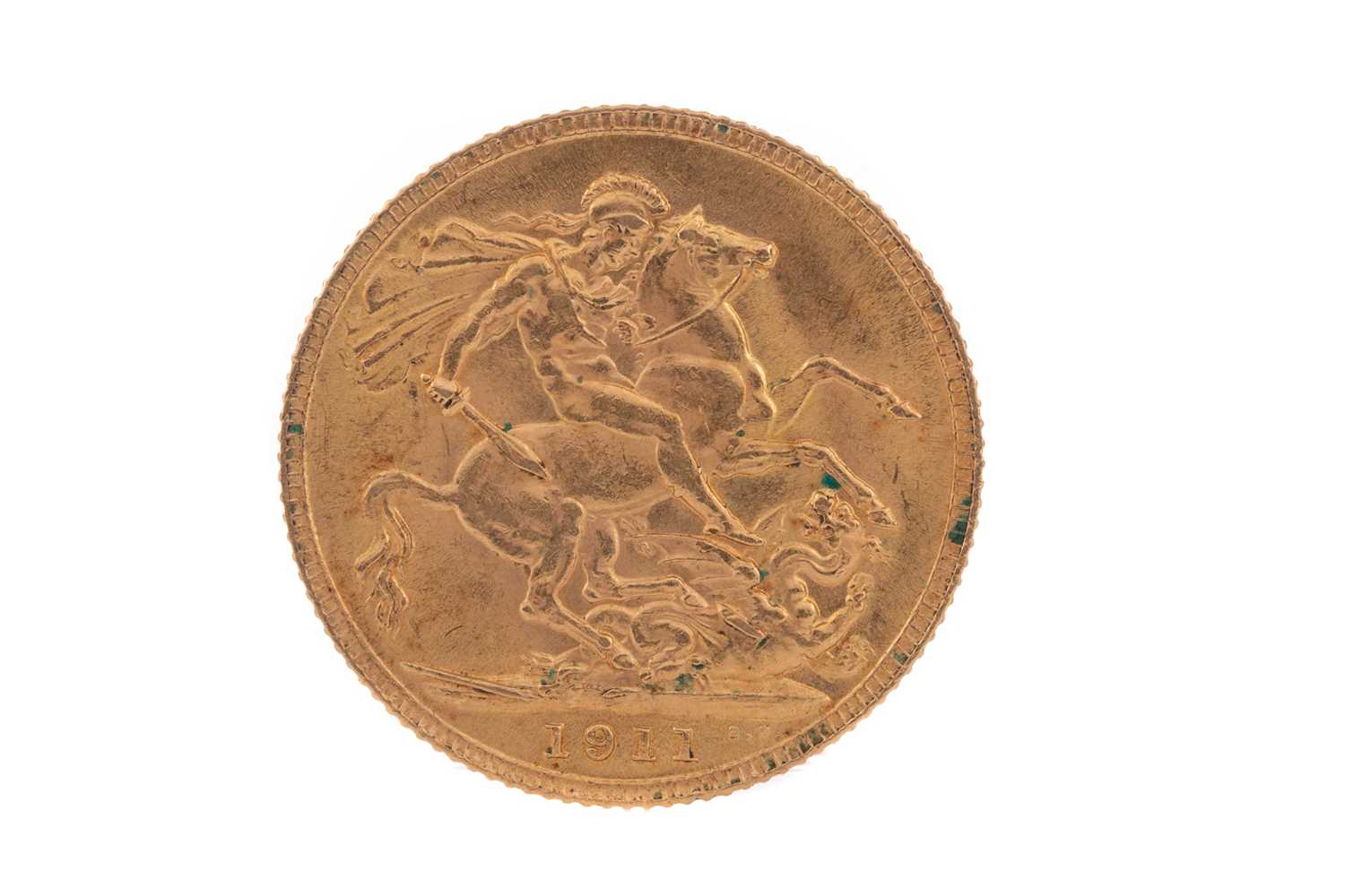 Lot 22 - A GEORGE V SOVEREIGN DATED 1911