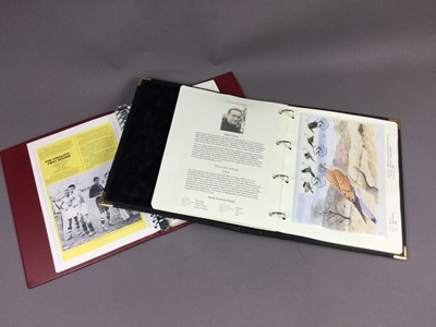 Lot 443 - A LOT OF FOUR STAMP PRESENTATION ALBUMS