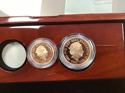 Lot 26 - 2017 GOLD PROOF SOVEREIGN FIVE COIN SET