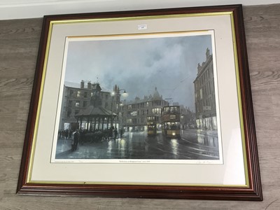 Lot 380 - REFLECTIONS ON BRIDGETON CROSS CIRCA 1938, A LIMITED EDITION PRINT