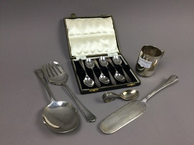 Lot 384 - A LOT OF PLATED ITEMS