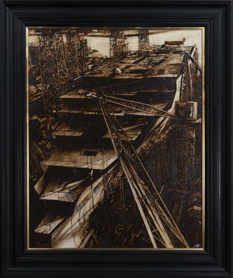 Lot 751 - AN UNTITLED OIL BY RYAN MUTTER