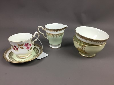 Lot 526 - A ROYAL STAFFORD PART TEA SERVICE AND A GLADSTONE PART TEA SERVICE