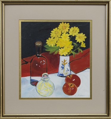 Lot 63 - STILL LIFE, AN OIL BY KATHERINE ANDERSON