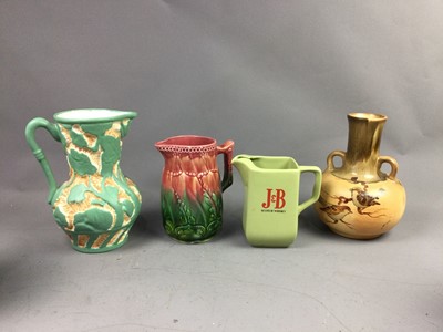 Lot 583 - A LOT OF CERAMIC JUGS AND VASES