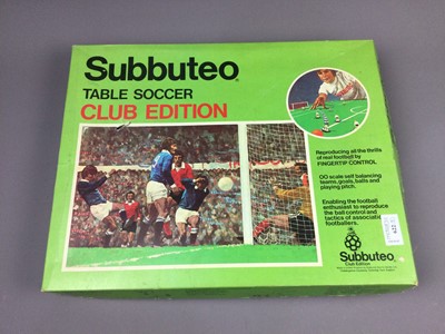 Lot 622 - A SUBBUTEO TABLE SOCCER CLUB EDITION