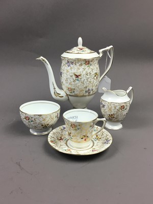 Lot 624 - A DUCHESS CHINA COFFEE SERVICE