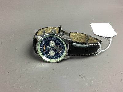 Lot 645 - A GENT'S AVIATOR WRIST WATCH