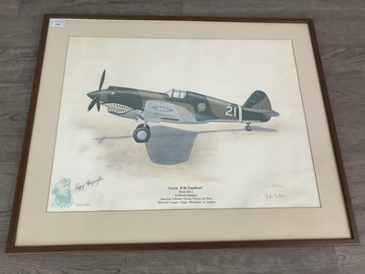 Lot 646 - RAF INTEREST TWO SIGNED PRINTS