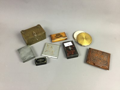Lot 703 - A COLLECTION OF CASES, BOXES AND COMPACTS