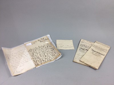 Lot 60 - A LOT OF EARLY 20TH CENTURY DOCUMENTS