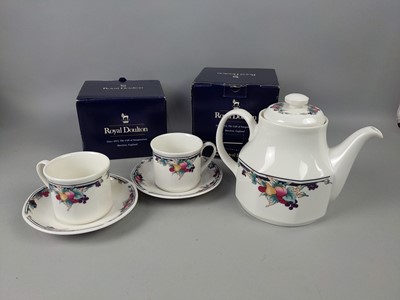 Lot 39 - A COLLECTION OF ROYAL DOULTON 'AUTUMN'S GLORY' TEA WARE