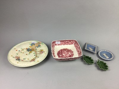 Lot 81 - A LOT OF CORNISH WARE, BELLEEK AND OTHER CERAMICS