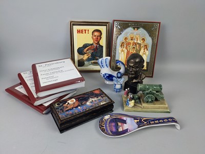 Lot 69 - A COLLECTION OF RUSSIAN INTEREST ITEMS