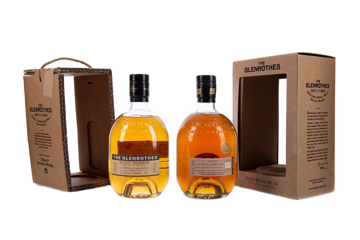 Lot 116 - TWO BOTTLES OF GLENROTHES SELECT RESERVE