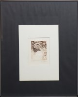 Lot 272 - HUNGARIAN SCHOOL, THREE ETCHINGS each signed...