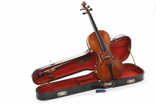 Lot 66 - AMERICAN VIOLIN BY A B BLODGETT of...
