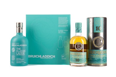 Lot 148 - BRUICHLADDICH AGED 10 YEARS AND CLASSIC LADDIE