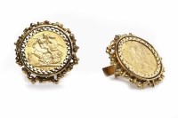 Lot 201 - GOLD SOVEREIGN DATED 1912 AND ANOTHER DATED...