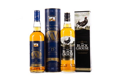 Lot 163 - BILL MCLAREN'S FAMOUS XV AGED 15 YEARS, AND BLACK GROUSE