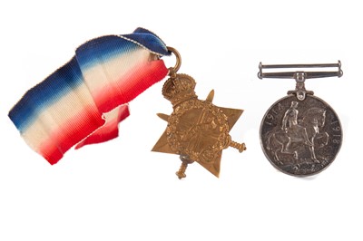 Lot 1039 - TWO WWI MEDALS