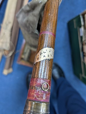 Lot 77 - FISHING - A COLLECTION OF EARLY-MID 20TH CENTURY SALMON RODS