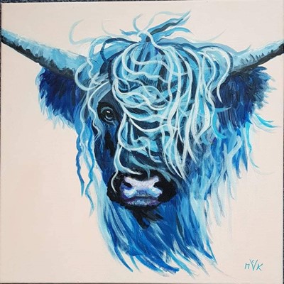 Lot 22 - BIG BLUE COO BY VERONICA LIDDELL