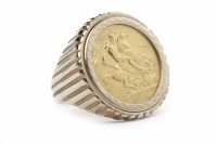Lot 209 - GOLD SOVEREIGN DATED 1978 in a nine carat gold...