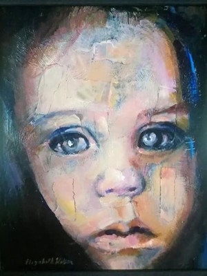 Lot 47 - PORTRAIT OF CHILD IMMIGRANT BY ELIZABETH WATSON DA