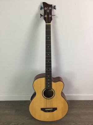 Lot 306 - AN OZARK ACOUSTIC BASS GUITAR