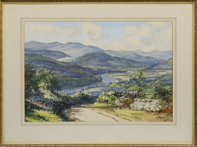 Lot 104 - RIVER PATH, A WATERCOLOUR BY GEORGE TREVOR