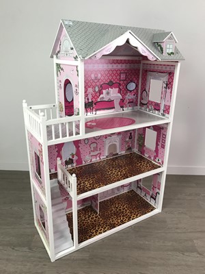 Lot 103 - A CHILD'S DOLL HOUSE