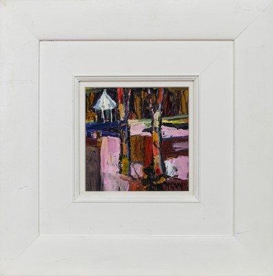 Lot 796 - SUMMER HOUSE, CRIEFF, AN OIL BY ELEANOR MCGOWAN