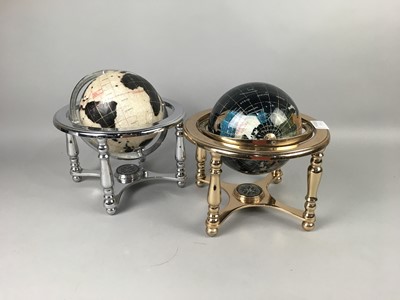 Lot 199 - TWO REPRODUCTION TABLE GLOBES