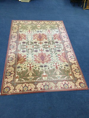 Lot 221 - A PERSIAN DESIGN CARPET